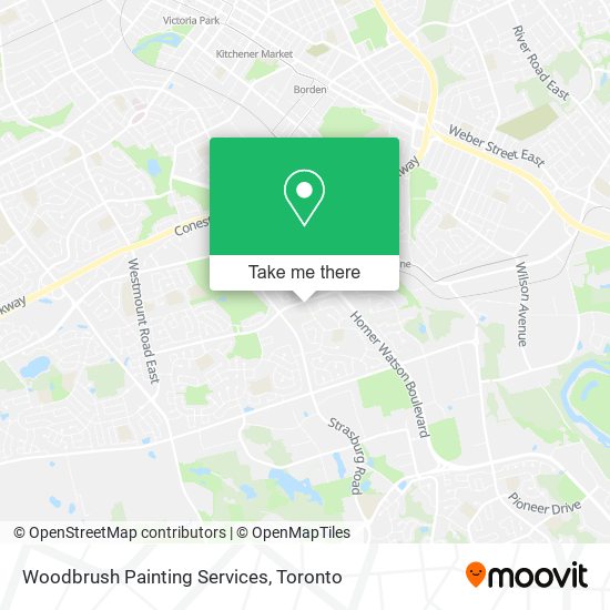 Woodbrush Painting Services map