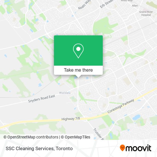 SSC Cleaning Services map