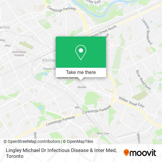 Lingley Michael Dr Infectious Disease & Inter Med map