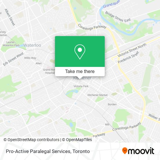 Pro-Active Paralegal Services map