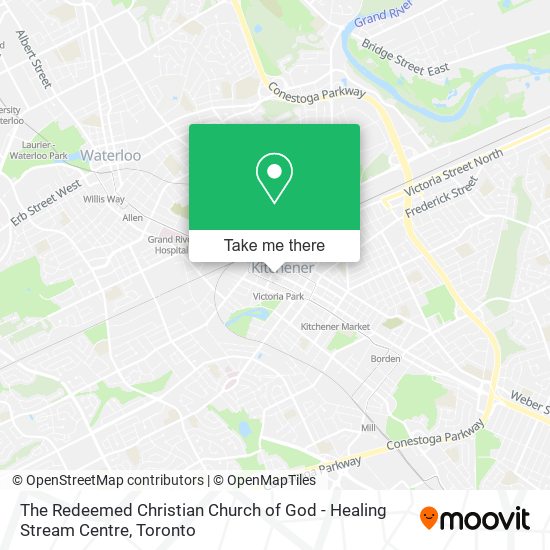 The Redeemed Christian Church of God - Healing Stream Centre map