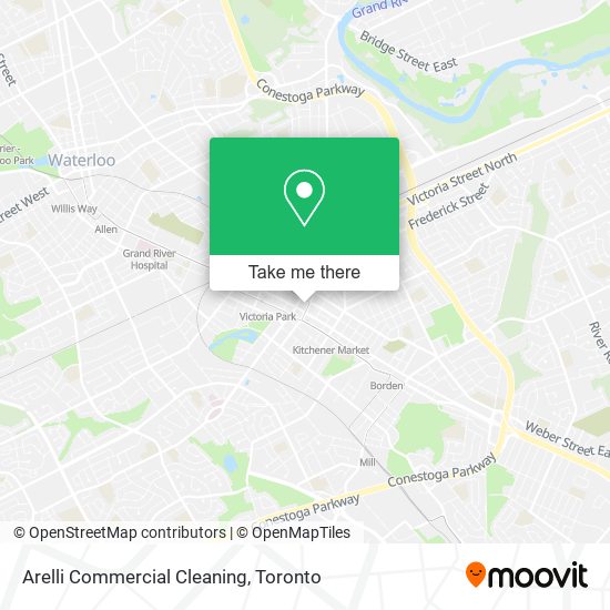 Arelli Commercial Cleaning map