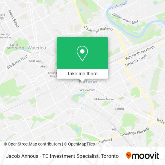 Jacob Annous - TD Investment Specialist map