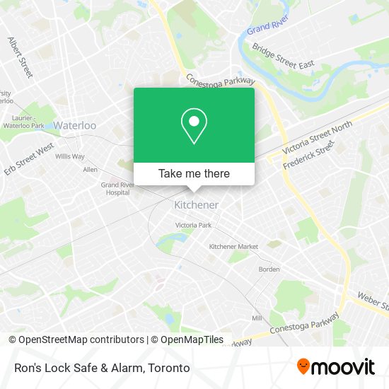 Ron's Lock Safe & Alarm map