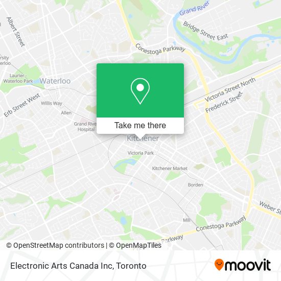 Electronic Arts Canada Inc map
