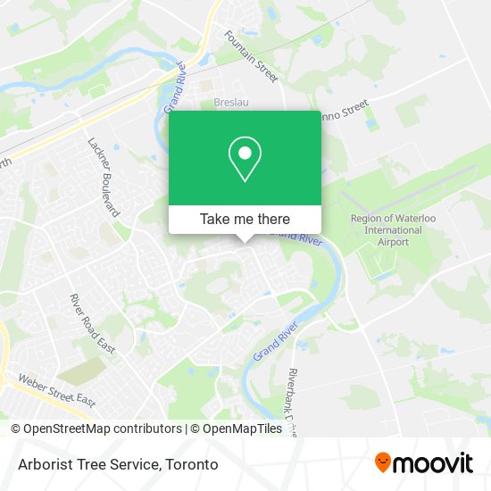 Arborist Tree Service map
