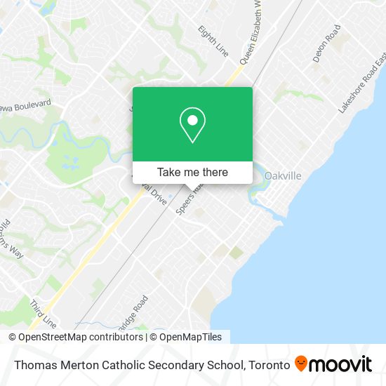 Thomas Merton Catholic Secondary School map