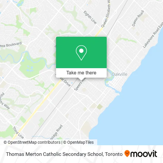 Thomas Merton Catholic Secondary School map