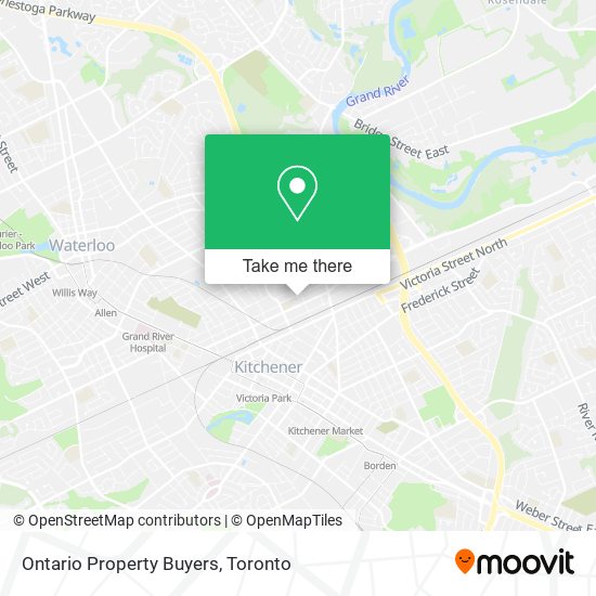 Ontario Property Buyers map