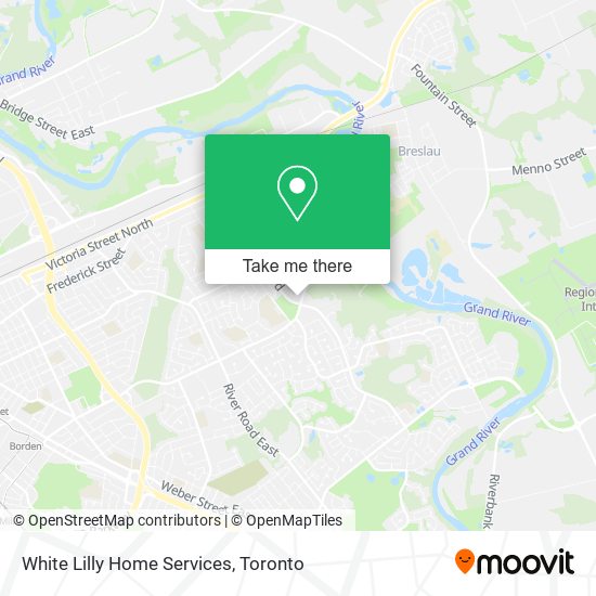 White Lilly Home Services map