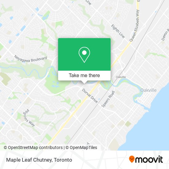 Maple Leaf Chutney map