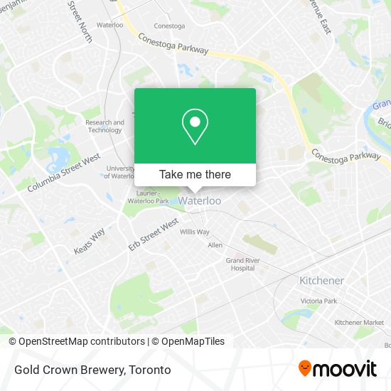 Gold Crown Brewery map