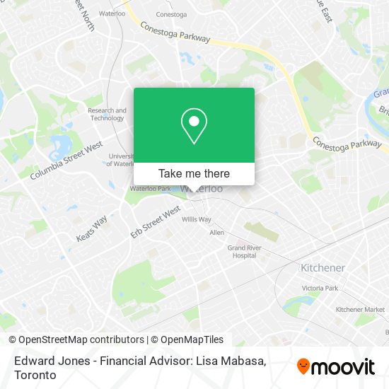 Edward Jones - Financial Advisor: Lisa Mabasa map