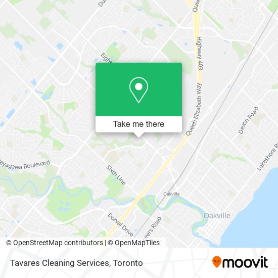 Tavares Cleaning Services map