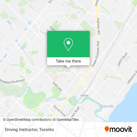 Driving Instructor map