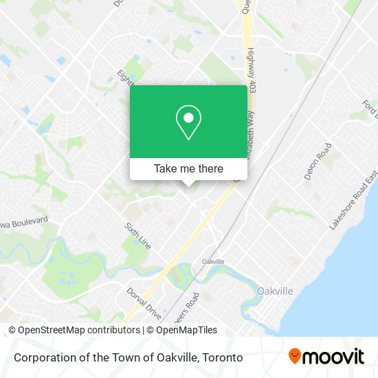 Corporation of the Town of Oakville plan