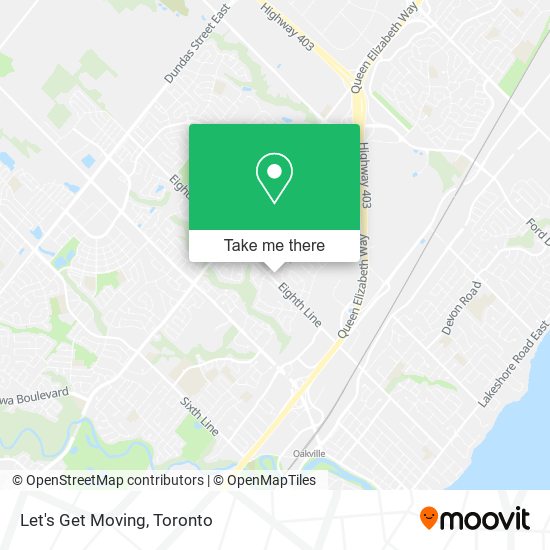 Let's Get Moving map