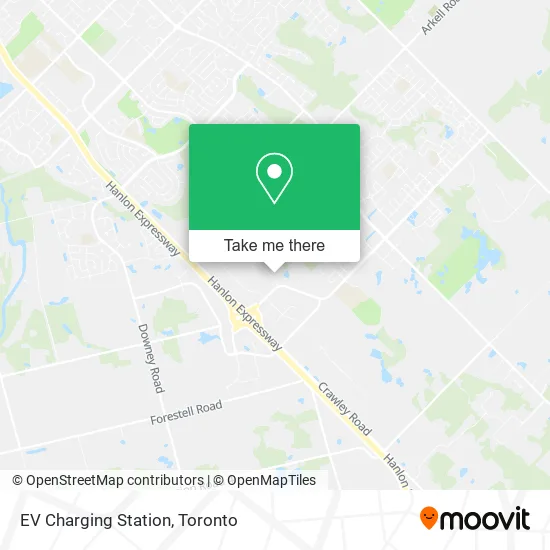 EV Charging Station map