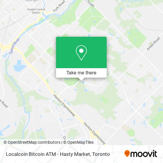 Localcoin Bitcoin ATM - Hasty Market map
