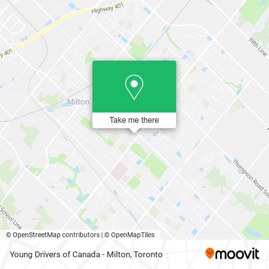 Young Drivers of Canada - Milton plan