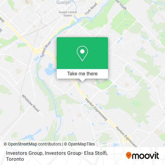 Investors Group, Investors Group- Elsa Stolfi map