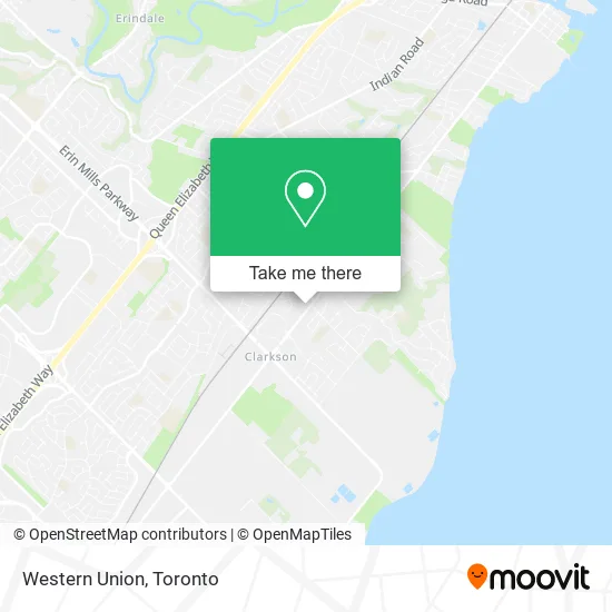 Western Union map