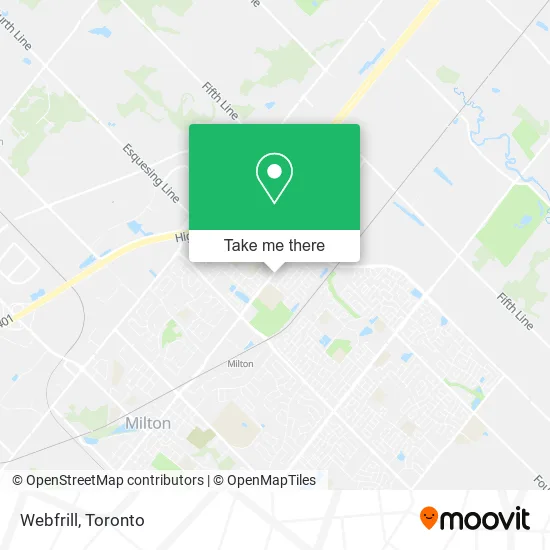 Webfrill map