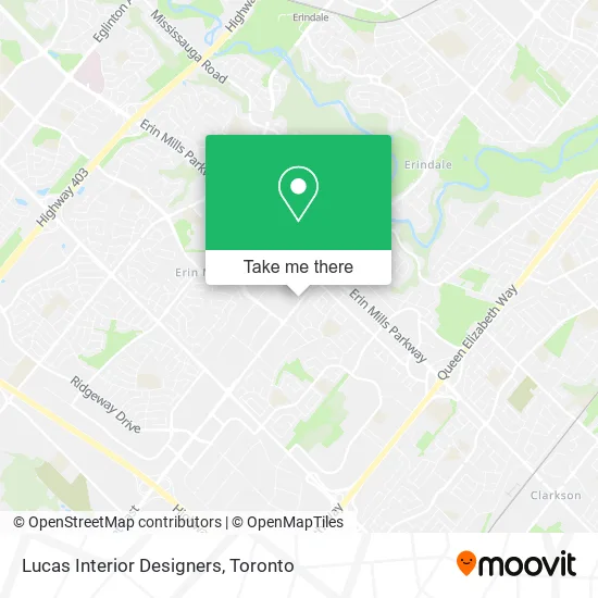 Lucas Interior Designers map