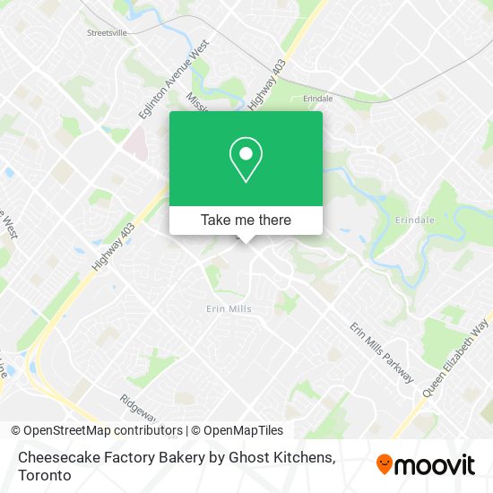 Cheesecake Factory Bakery by Ghost Kitchens plan
