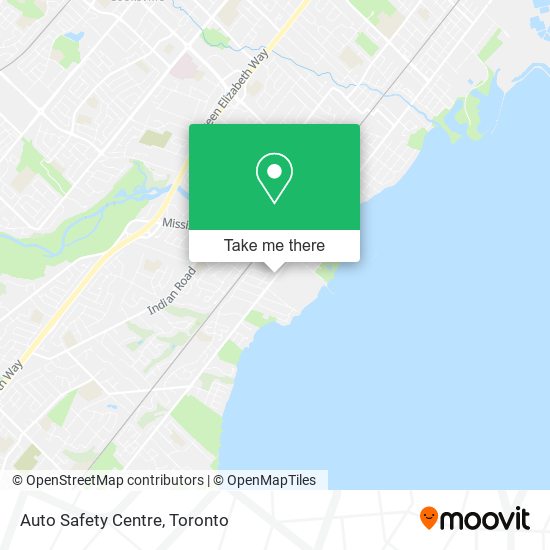 Auto Safety Centre map