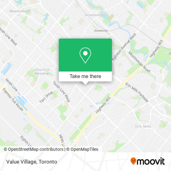 Value Village plan