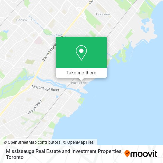 Mississauga Real Estate and Investment Properties map
