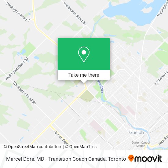 Marcel Dore, MD - Transition Coach Canada map