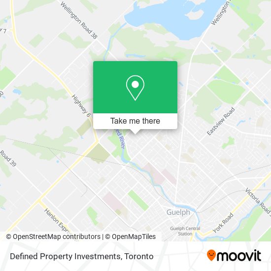 Defined Property Investments map