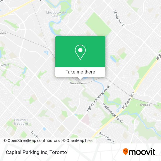 Capital Parking Inc map