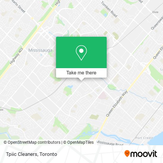 Tpiic Cleaners map