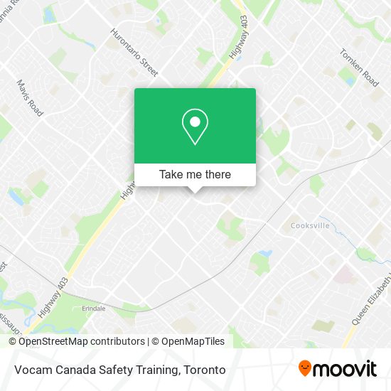 Vocam Canada Safety Training plan