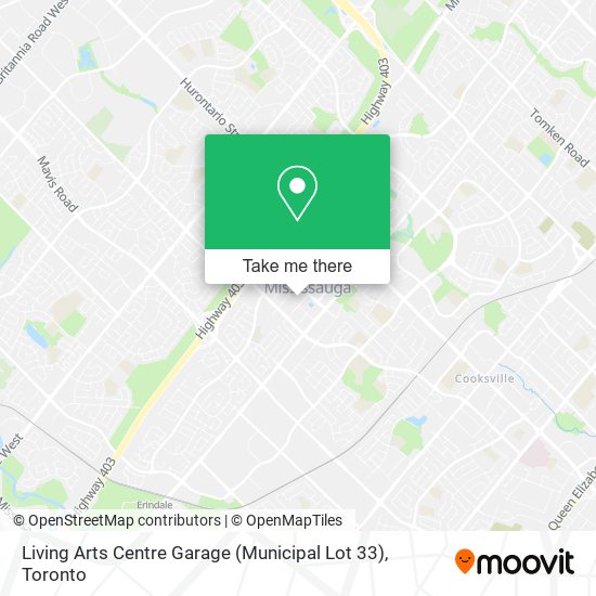 Living Arts Centre Garage (Municipal Lot 33) map
