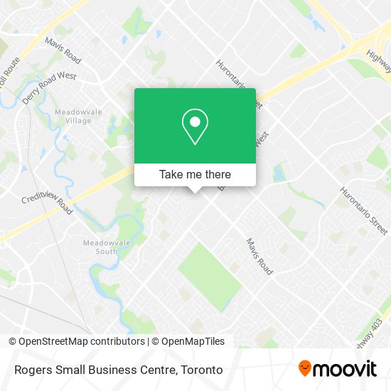 Rogers Small Business Centre map
