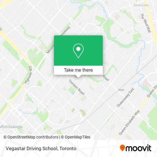 Vegastar Driving School map