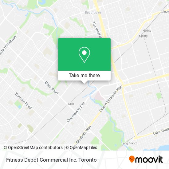 Fitness Depot Commercial Inc map