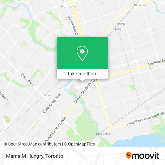 Mama M Hungry map