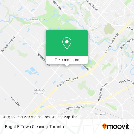 Bright B-Town Cleaning map