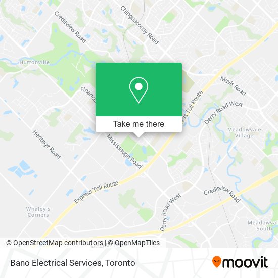 Bano Electrical Services map