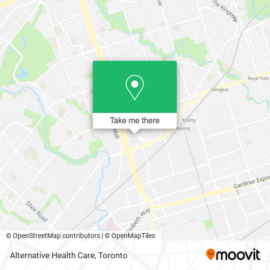 Alternative Health Care map