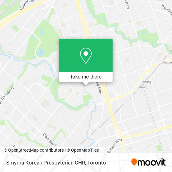 Smyrna Korean Presbyterian CHR map