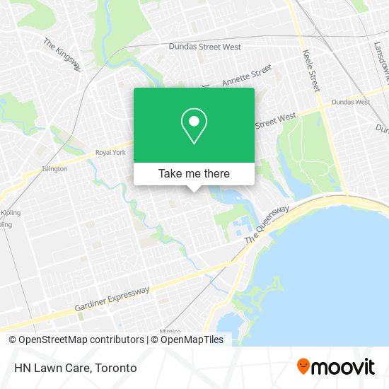 HN Lawn Care map