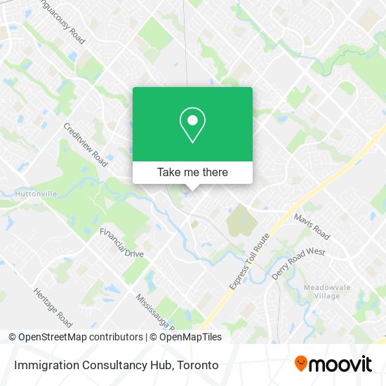 Immigration Consultancy Hub map