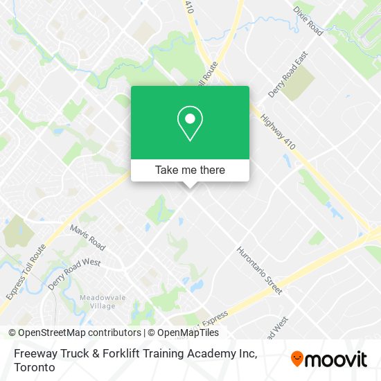 Freeway Truck & Forklift Training Academy Inc map