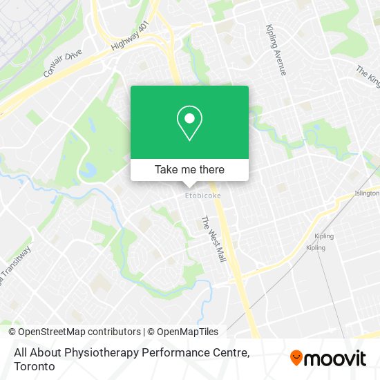 All About Physiotherapy Performance Centre map